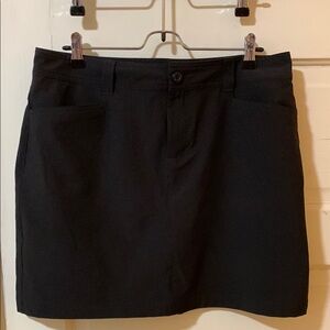 Eddie Bauer Black Skort
